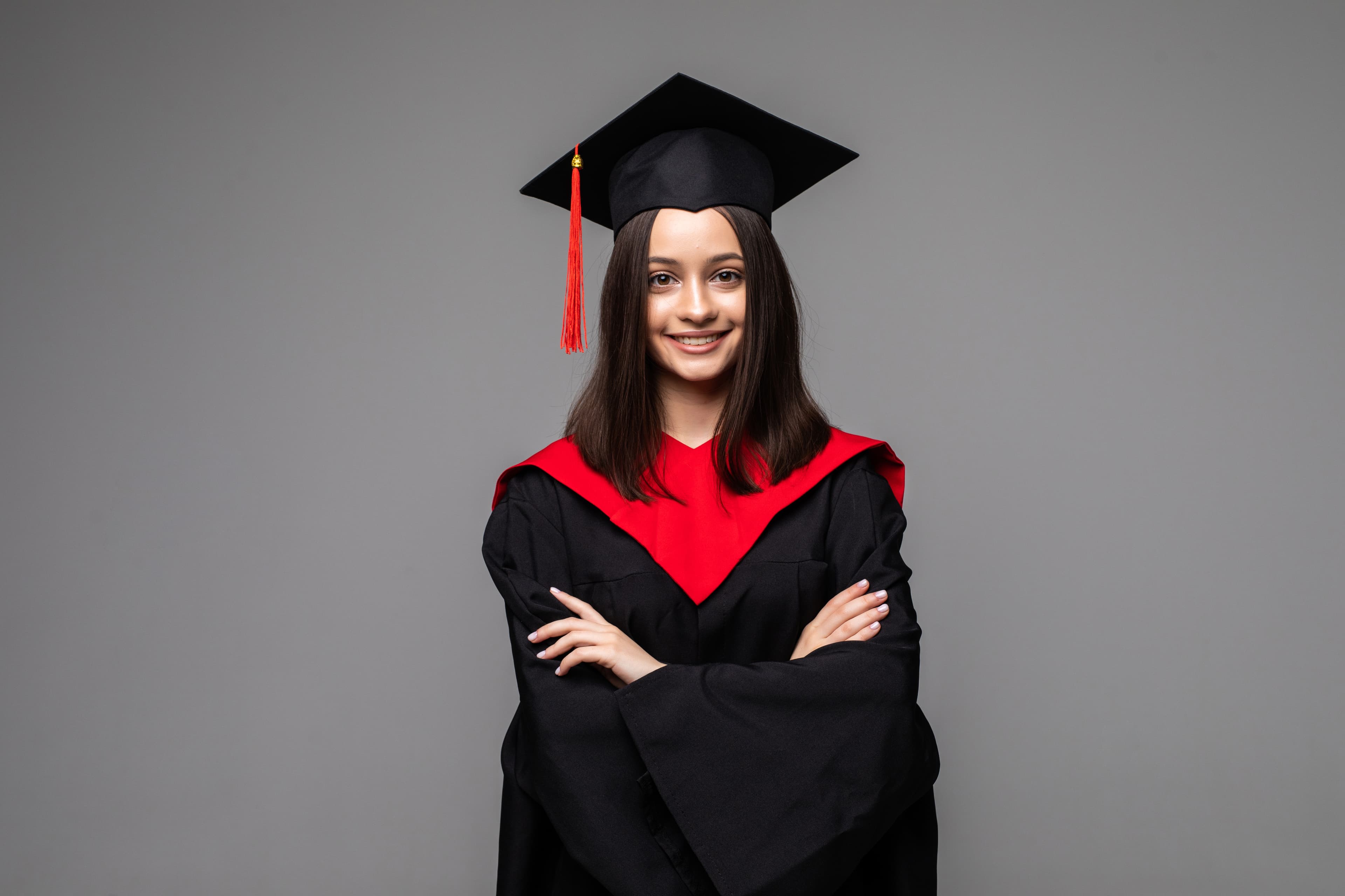 Students at university campus